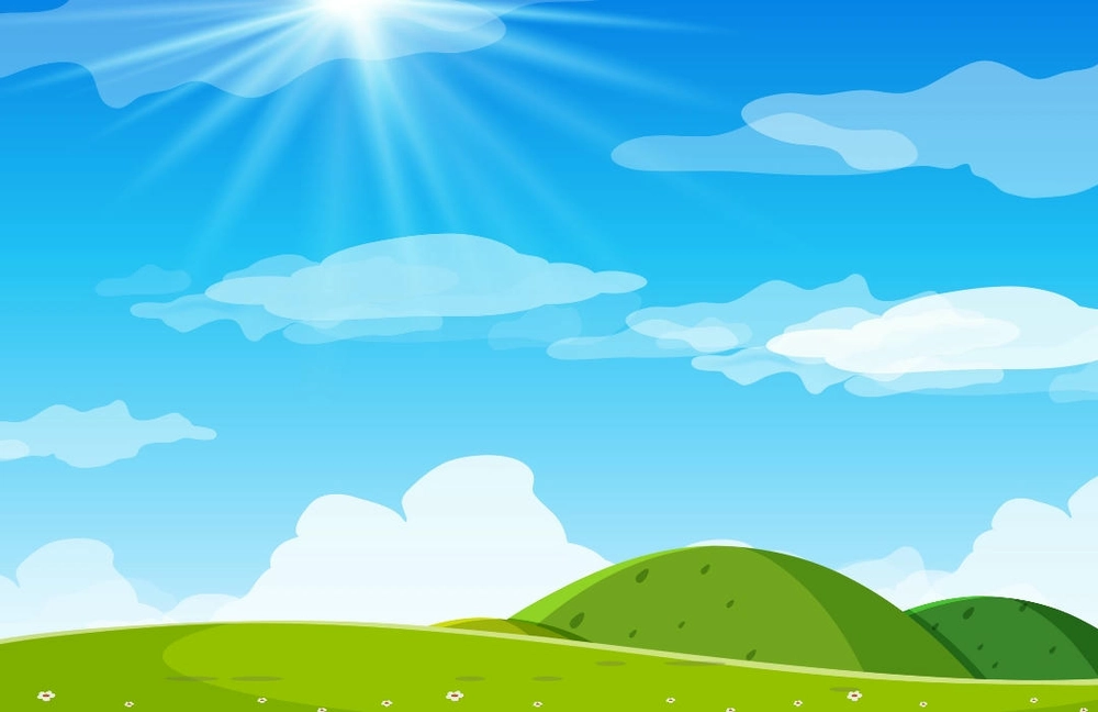 background powerpoint bầu trời xanh nhẹ nhàng 