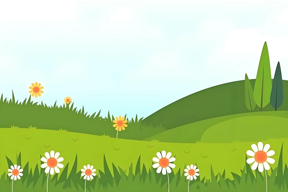background slide pp bầu trời không gian mở 