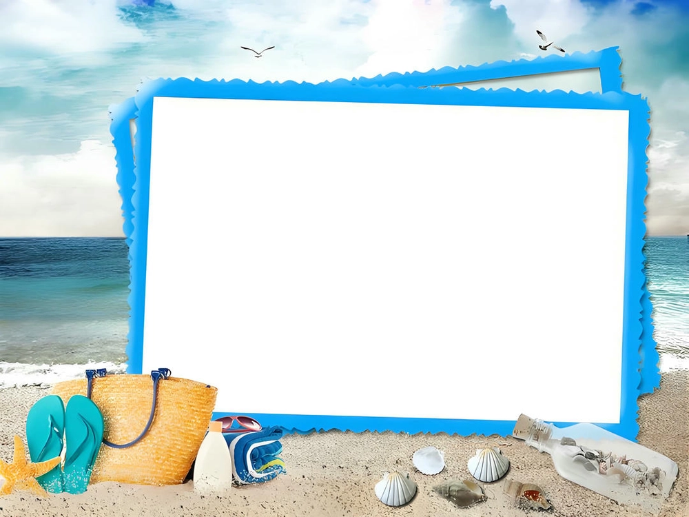 hình nền powerpoint biển xanh dịu mắt 