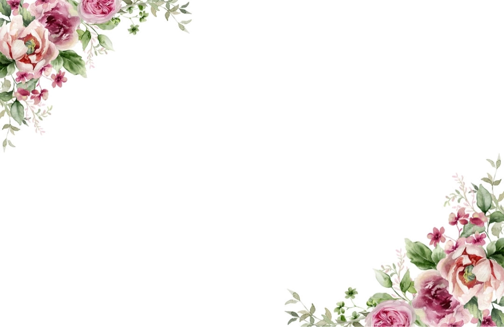 nền powerpoint hoa hồng màu hồng pastel 