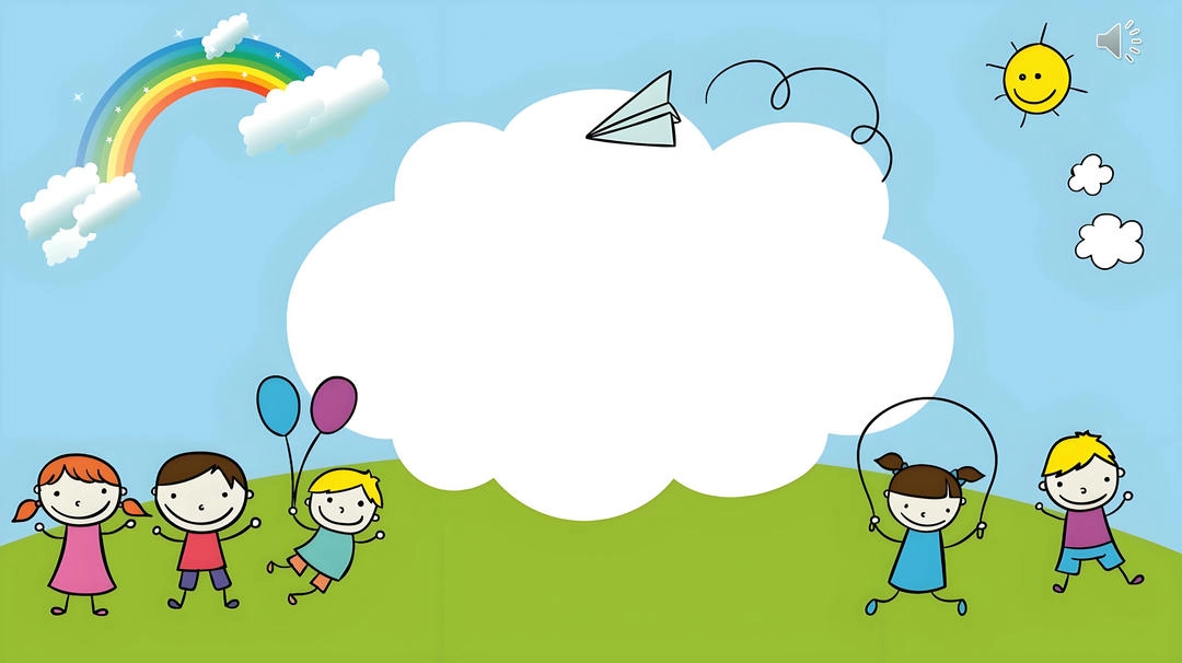 hình nền powerpoint mầm non đẹp cute