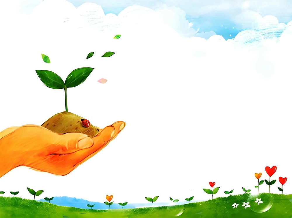 hình nền powerpoint giáo dục môi trường 