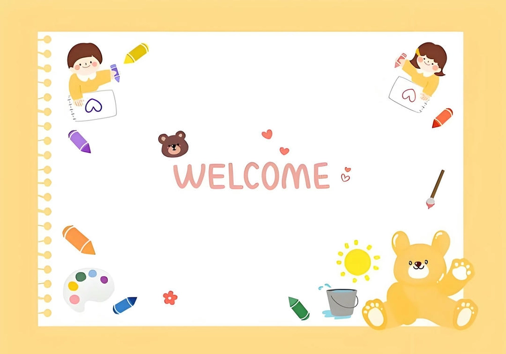 background slide chào mừng ấn tượng 