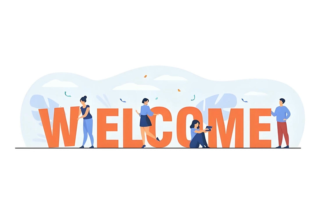 slide welcome đơn giản mà đẹp 