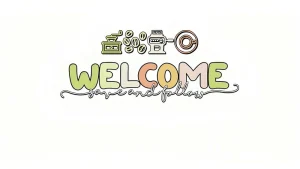 mẫu nền powerpoint welcome sáng tạo