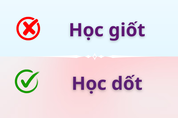 Học dốt hay học giốt