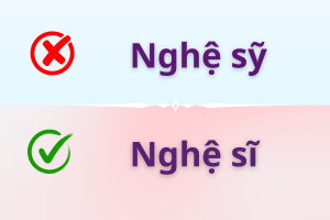 Nghệ sỹ hay nghệ sĩ