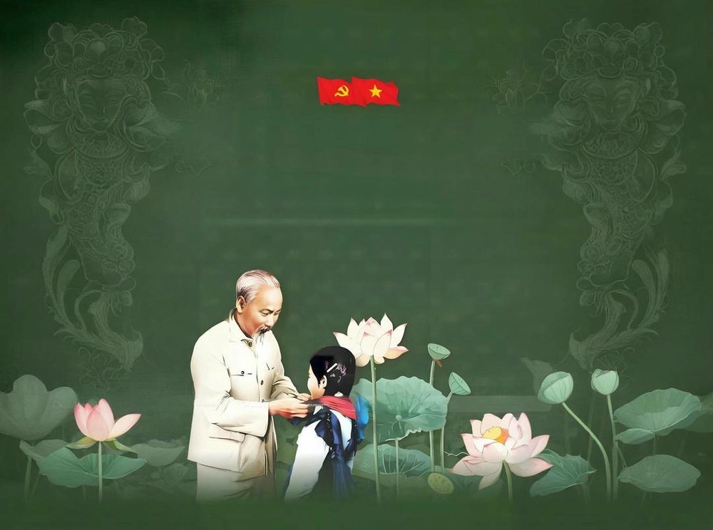 powerpoint về lãnh tụ hồ chí minh cho hội nghị 