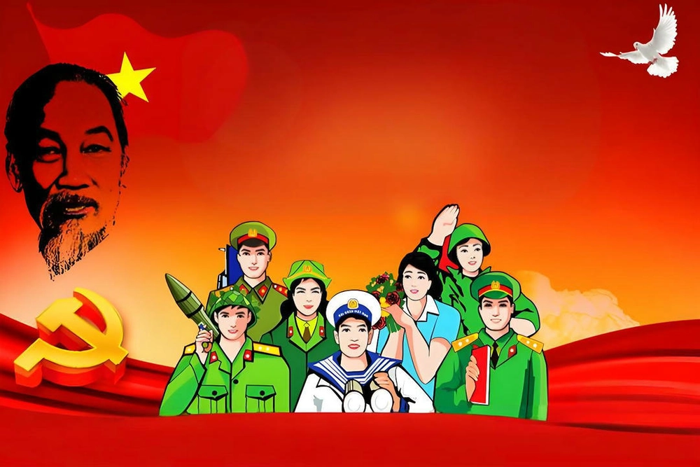 mẫu trình chiếu kỷ niệm bác hồ 