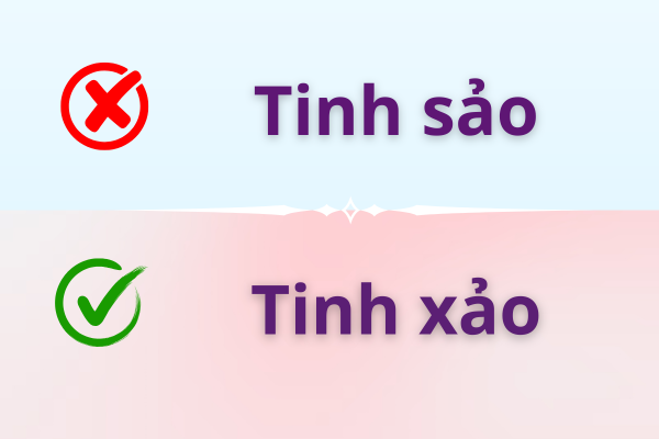 Tinh xảo hay tinh sảo