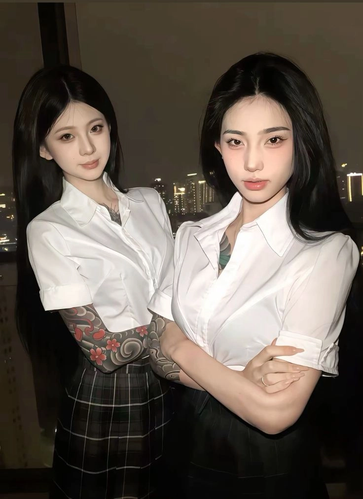 ảnh gái xinh ngầu chất 