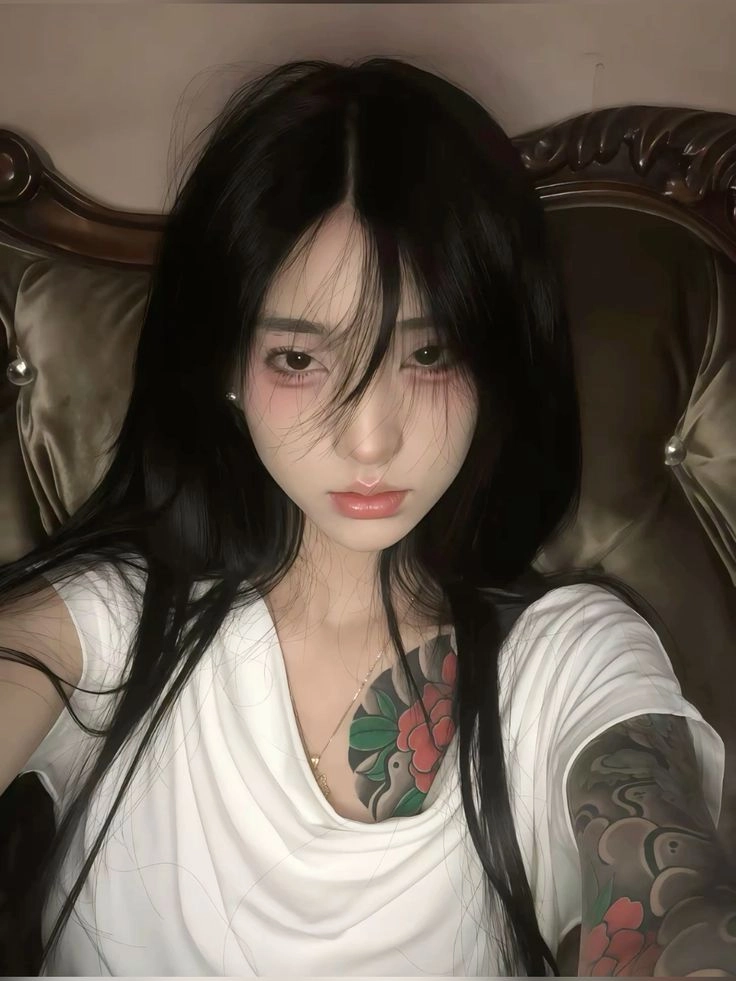 ảnh gái xinh ngầu ngắn gọn, cá tính 