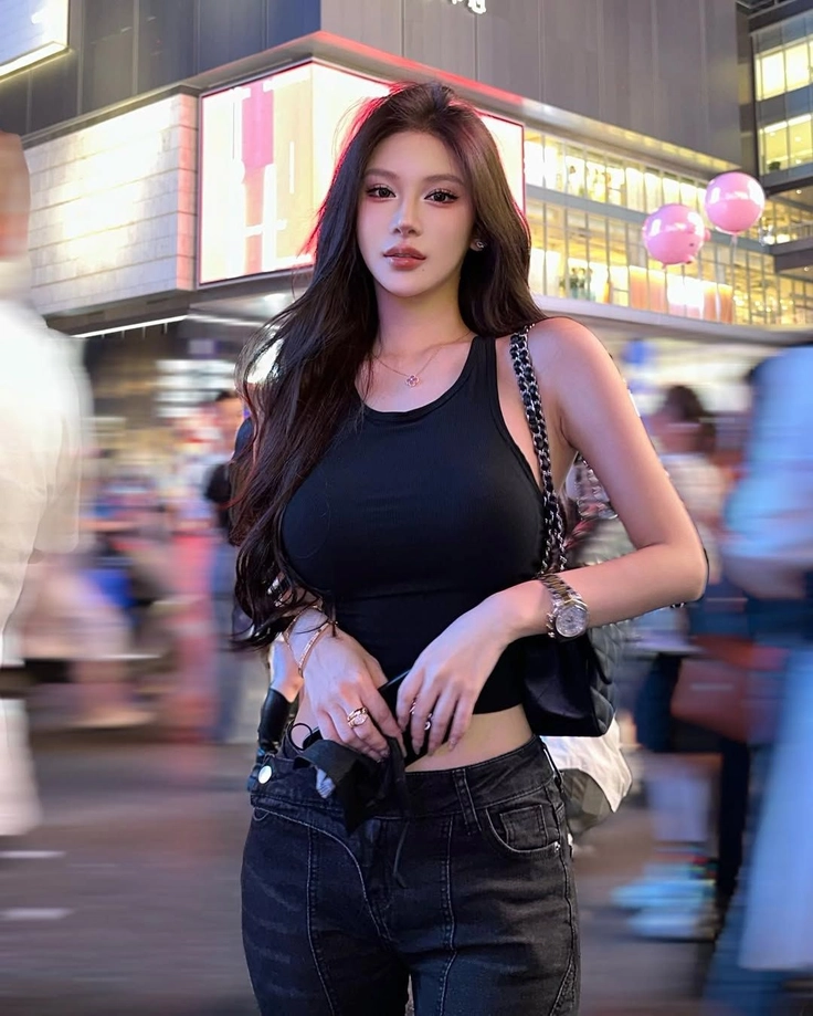 ảnh gái xinh ngầu style Hàn 