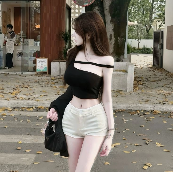 ảnh gái xinh tóc dài đeo kính che mặt buồn 