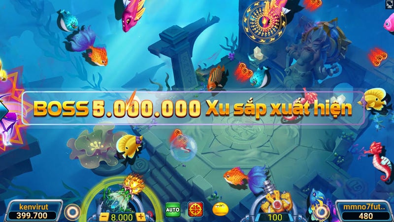  Săn boss khủng tại bắn cá VIN88, nhận thưởng x2 siêu đã!