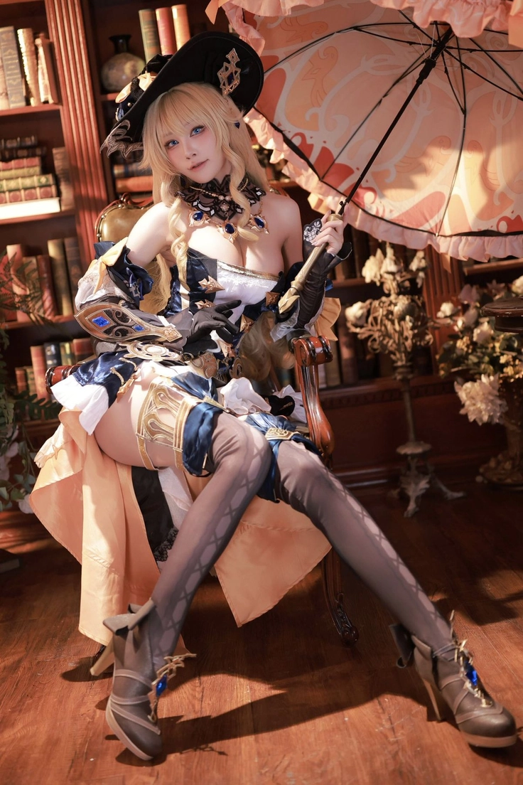 gái xinh cosplay liên quân phong cách huyền ảo 