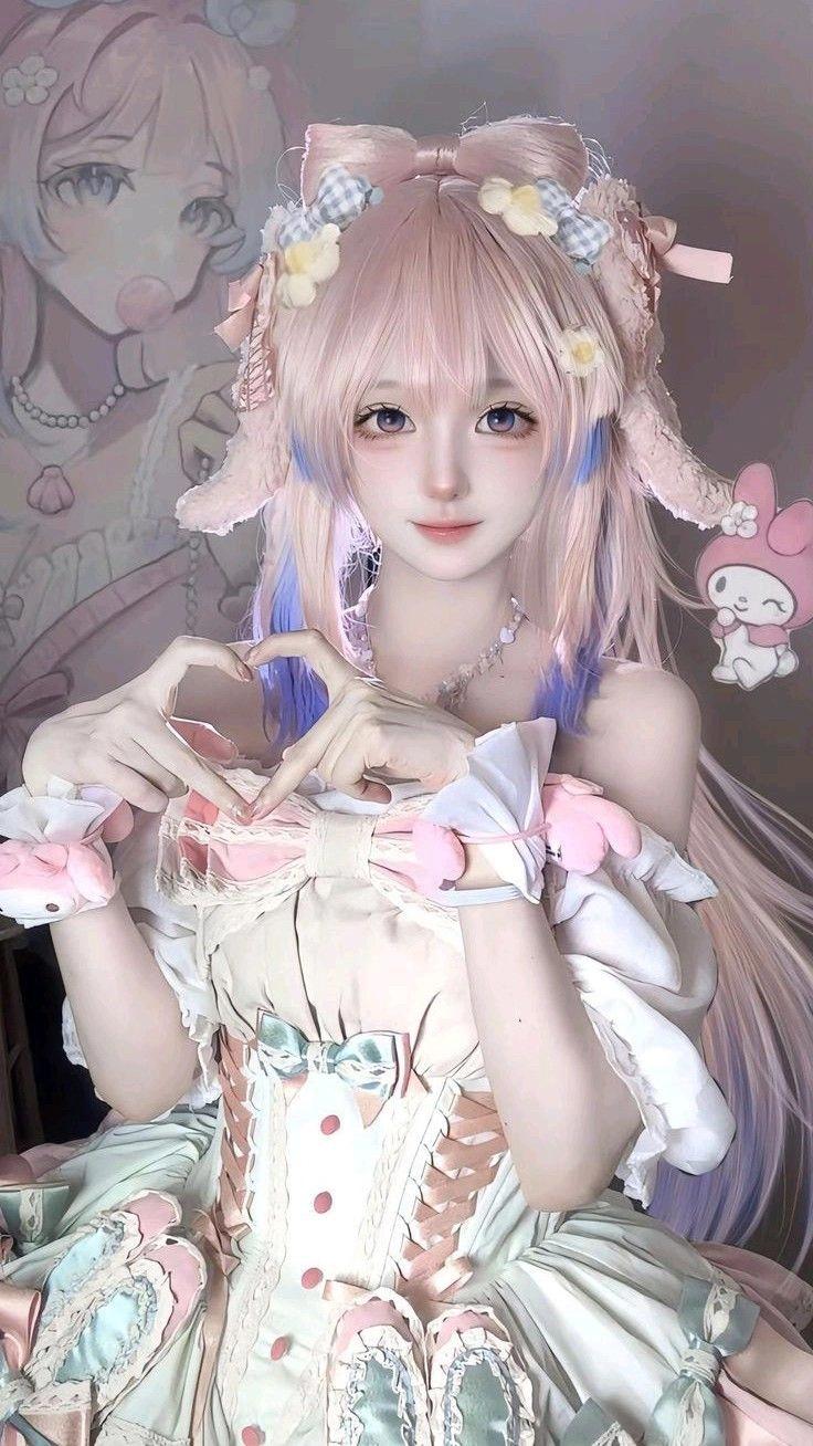ảnh gái xinh cosplay nhân vật anime dễ thương 