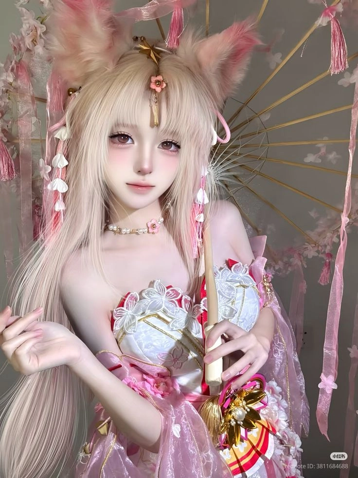 ảnh gái xinh cosplay anime phong cách dễ thương 
