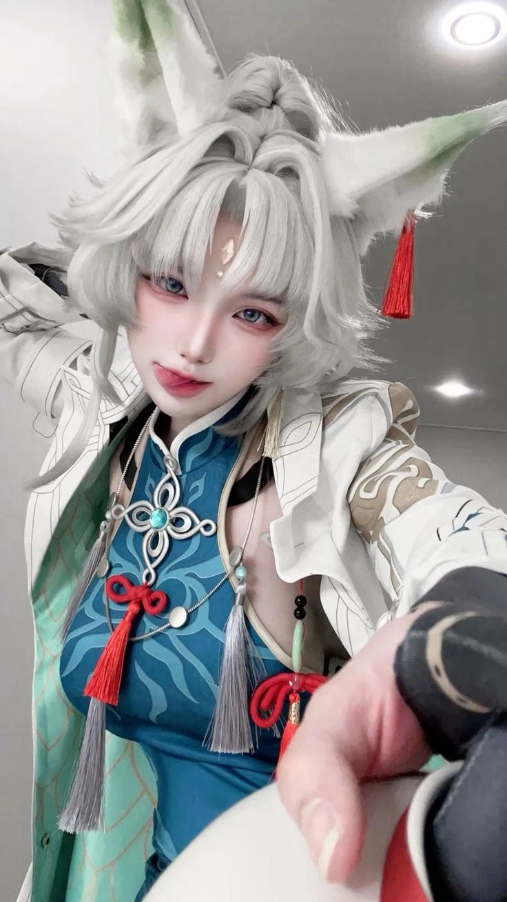 ảnh gái xinh cosplay nhân vật anime chibi 