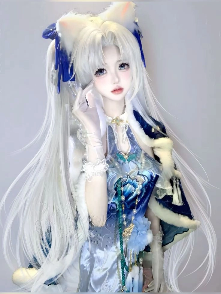 ảnh gái xinh cosplay anime nhân vật nữ thần 