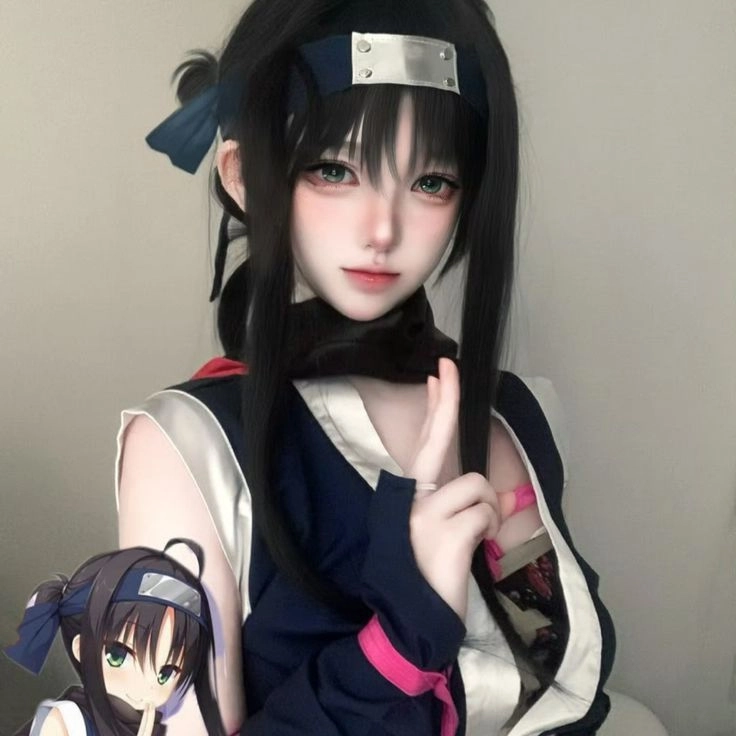 gái xinh cosplay nhân vật anime phong cách chiến binh 