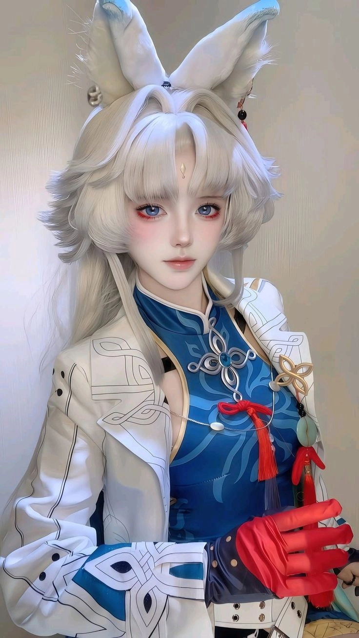ảnh gái xinh cosplay anime tạo dáng chuyên nghiệp 