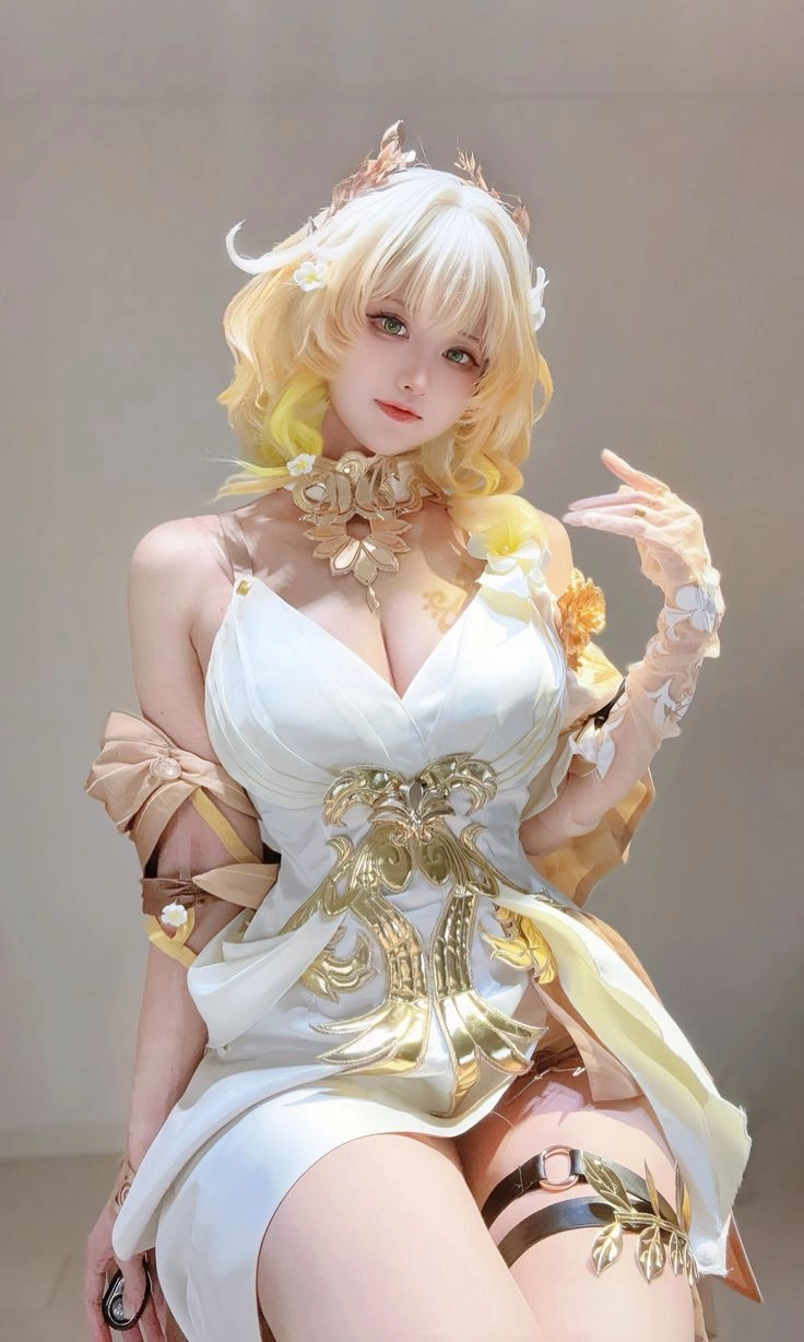 ảnh gái xinh cosplay anime chụp bằng điện thoại 
