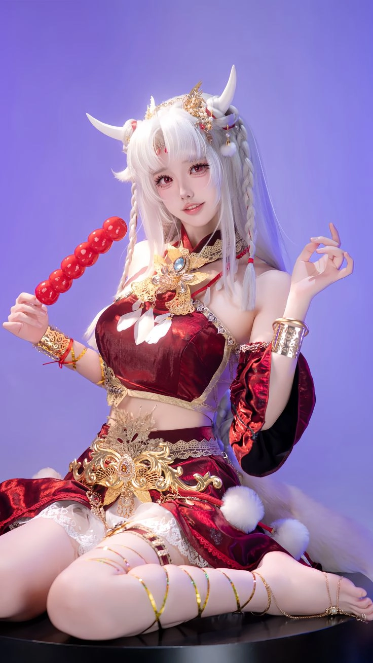 ảnh cosplay anime gái xinh phong cách loli 