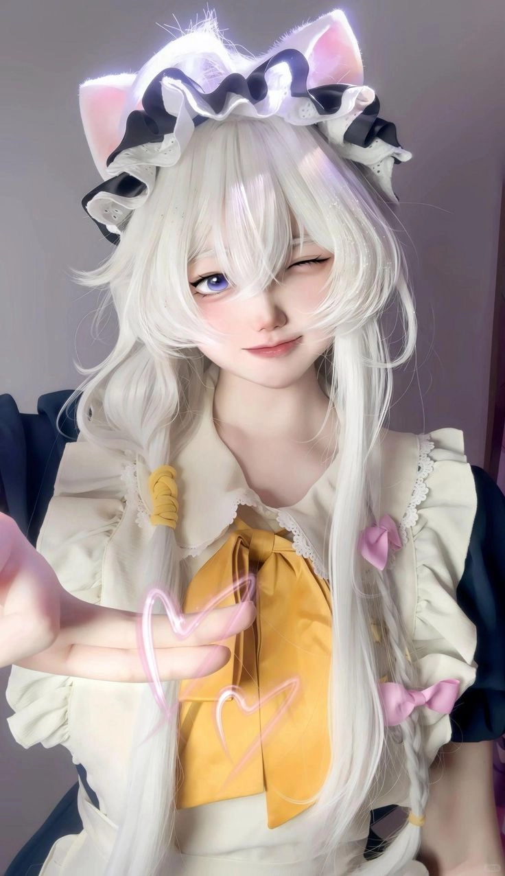 gái xinh cosplay nhân vật anime phong cách thần thoại 