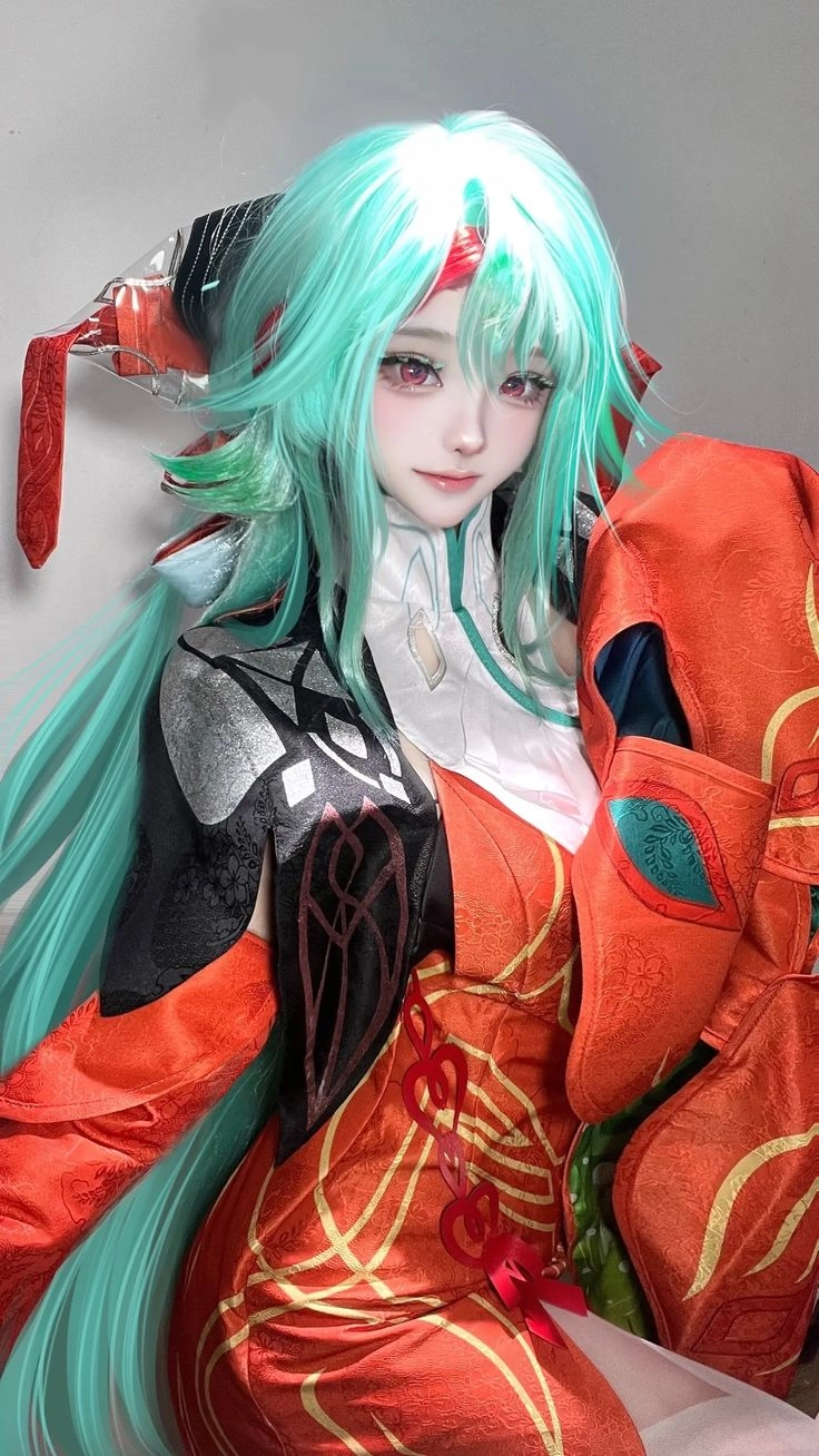 ảnh gái xinh cosplay nhân vật anime 2D siêu chất 