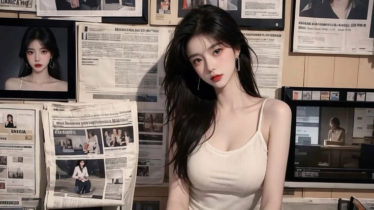 hình nền 4k gái xinh đang cười 