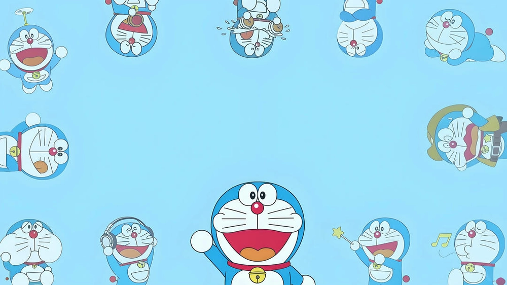 PowerPoint Doraemon phù hợp thuyết trình chủ đề thiếu nhi 