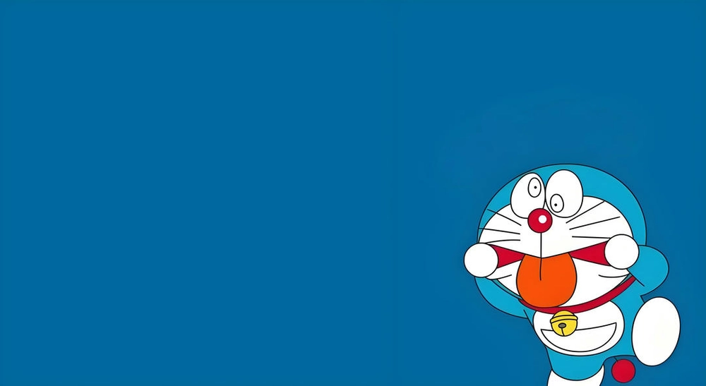 tải hình nền PowerPoint Doremon cute miễn phí 