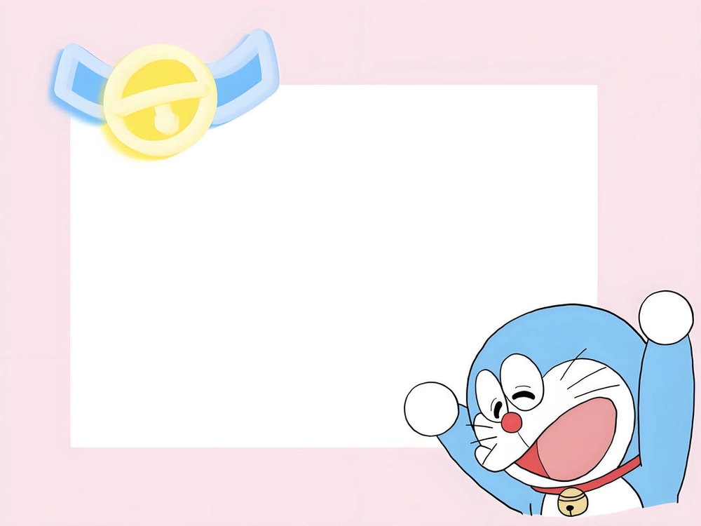 PowerPoint Doraemon template dễ thương 