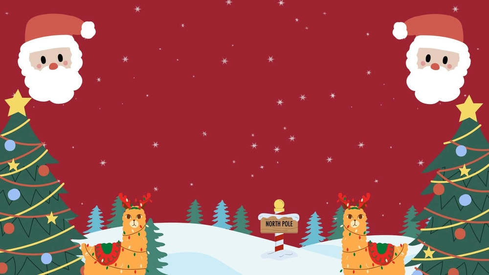 hình nền powerpoint noel màu sắc ấm áp 