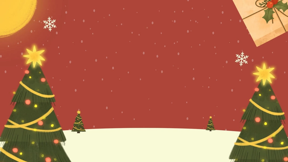 hình nền powerpoint noel không khí mùa đông 