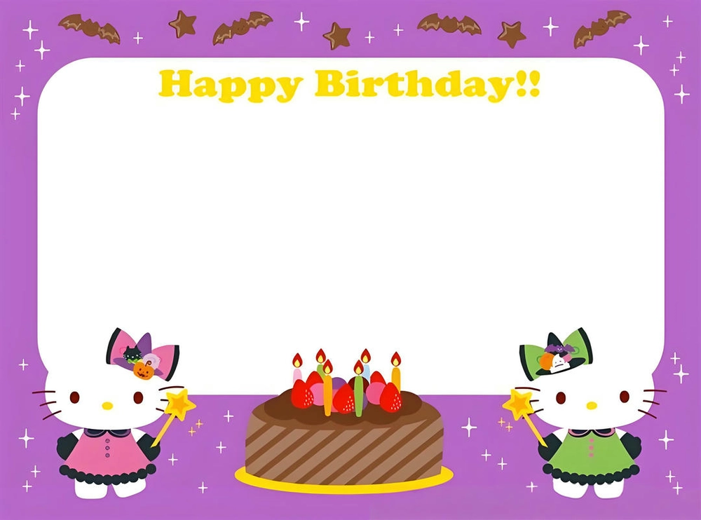 hello kitty powerpoint cho bé gái 