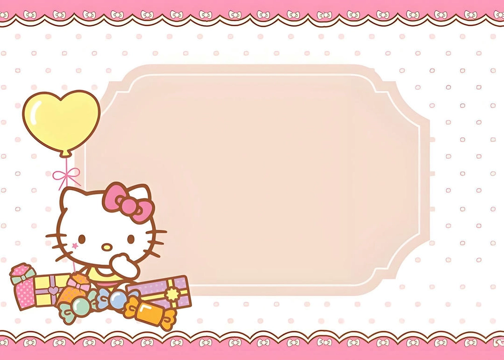 hello kitty powerpoint background 