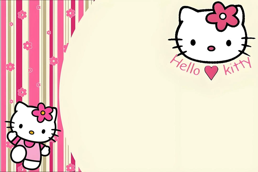 hình nền powerpoint hello kitty đẹp 