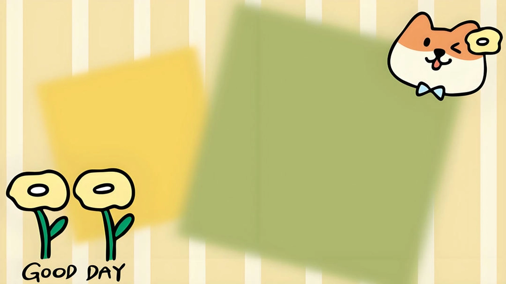 ảnh nền PowerPoint cute đáng yêu ngộ nghĩnh 