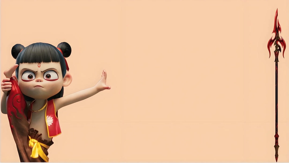 ảnh nền PowerPoint cute chủ đề hoạt hình 