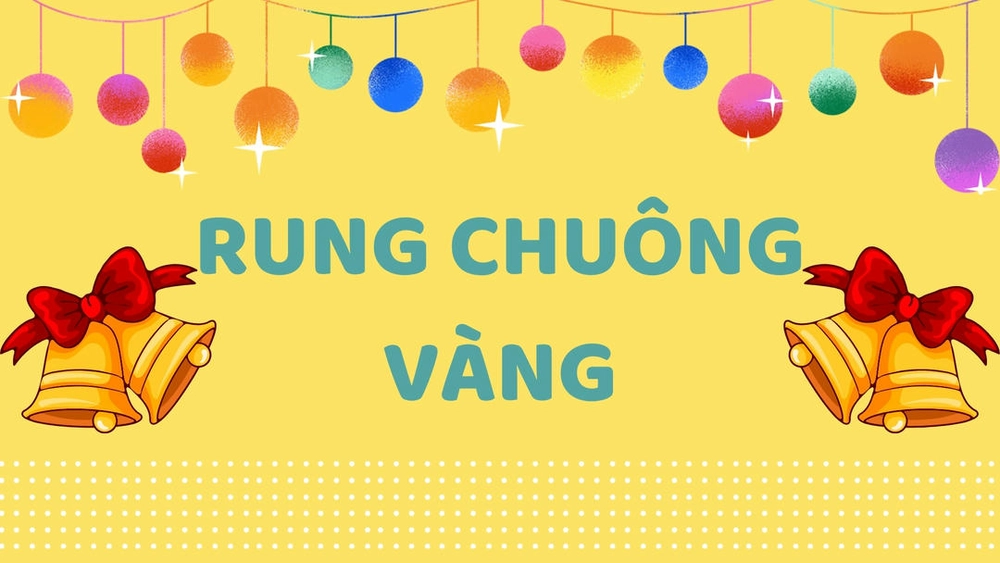 powerpoint rung chuông vàng mầm non nhiều màu sắc 
