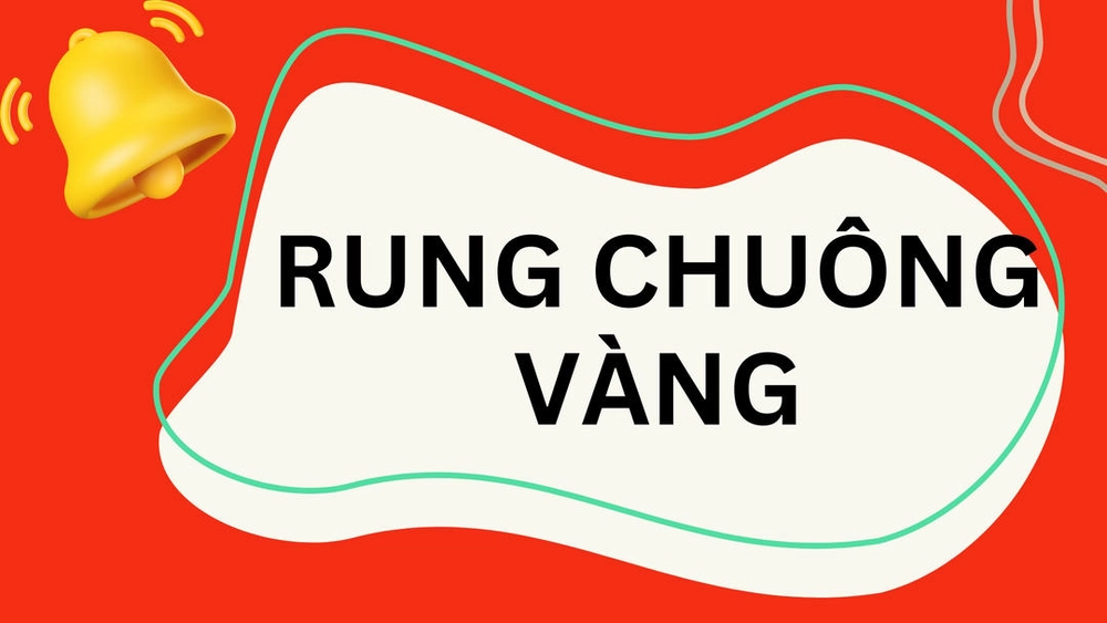 rung chuông vàng powerpoint trang trí bắt mắt 