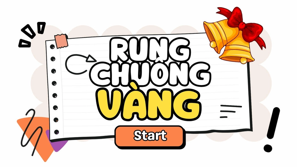 rung chuông vàng powerpoint sinh động 