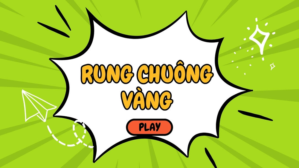 hình nền powerpoint rung chuông vàng dành cho học sinh 