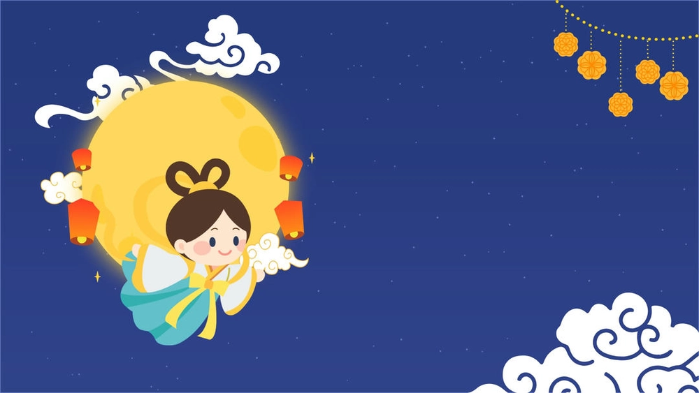 nền powerpoint trung thu sáng tạo 