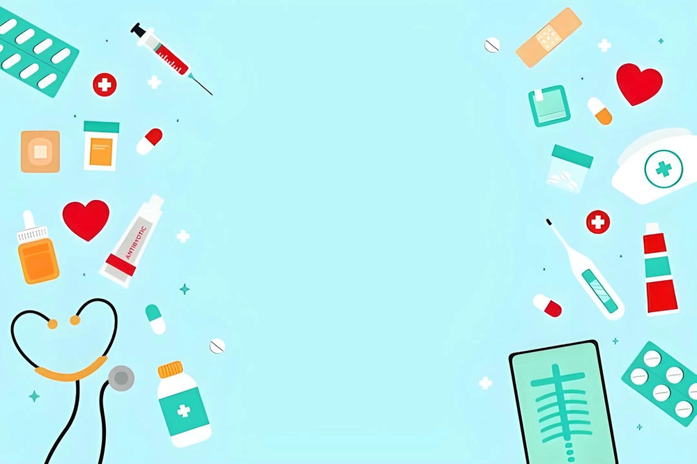 hình nền powerpoint y tế chủ đề phòng khám 