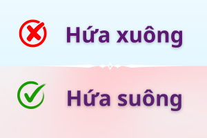 Hứa suông hay hứa xuông