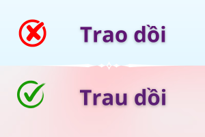 Trau dồi hay trao dồi