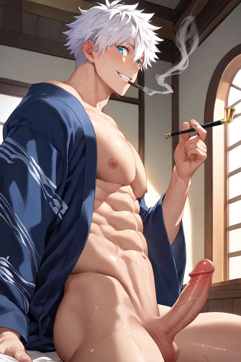 hentai gojo quyến rũ